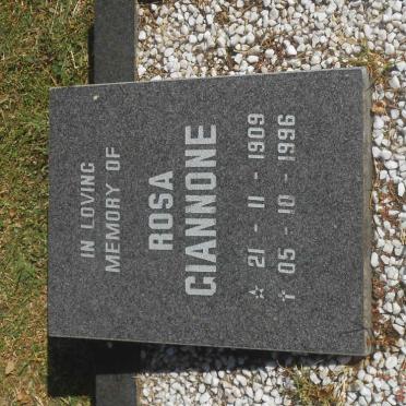 GIANNONE Rosa 1909-1996
