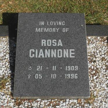 GIANNONE Rosa 1909-1996