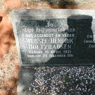 HOLTZHAUSEN Wessel Hendrik 1921-1961
