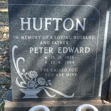 HUFTON Peter Edward 1936-1984