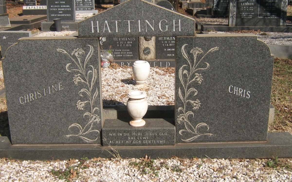 HATTINGH Chris &amp; Christine