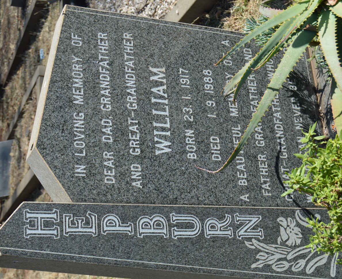 HEPBURN William 1917-1988