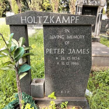 HOLTZKAMPF Peter James 1934-1986
