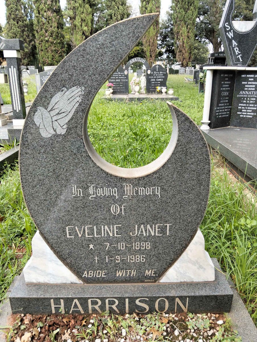 HARRISON Eveline Janet 1898-1986