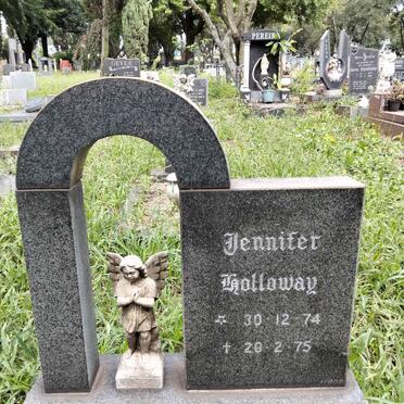 HOLLOWAY Jennifer 1974-1975