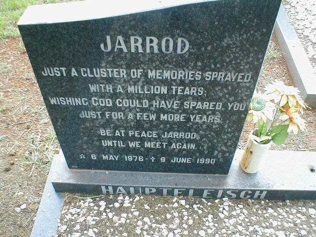 HAUPTFLEISCH Jarrod 1976-1990