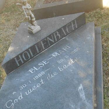 HOLLENBACH Else-Mari 1988-1988