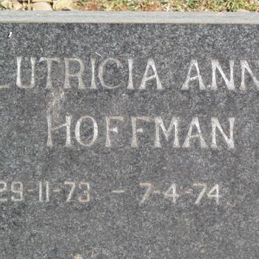 HOFFMAN Lutricia Anne 1973-1974