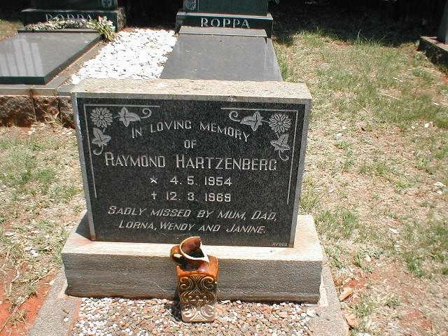 HARTZENBERG Raymond 1954-1969