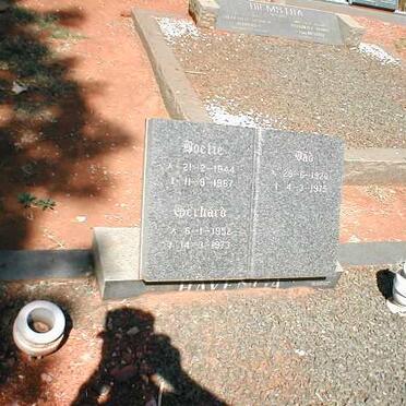 HAVENGA Dad 1920-1975 :: HAVENGA Boetie 1944-1967 :: HAVENGA Gerhard 1952-1973