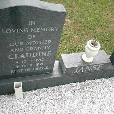 JANSE Arthur 1920-1993 & Claudine 1912-1991 _1