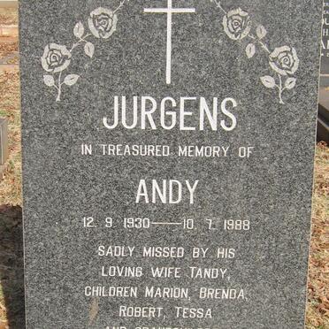 JURGENS Andy 1930-1988