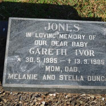JONES Gareth Ivor 1985-1985