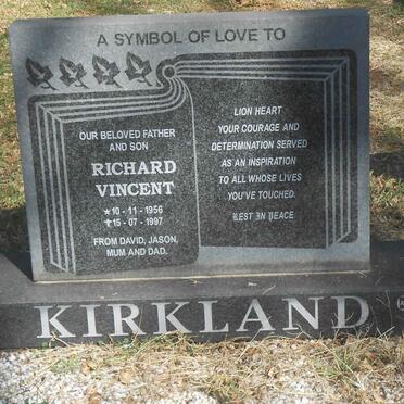 KIRKLAND Richard Vincent 1956-1997