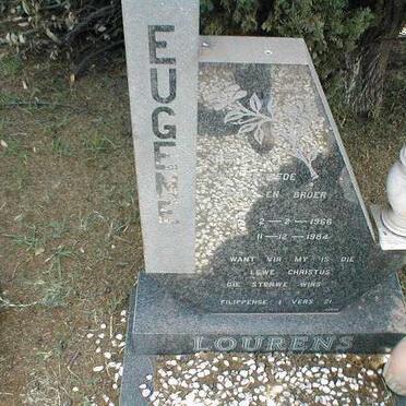 LOURENS Eugene 1966-1994