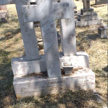 LOMBARD J.J. 1925-1999 & J.H. 1930-2005