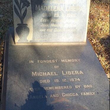 LIBERA Michael -1975 & Madelena -1985 _1