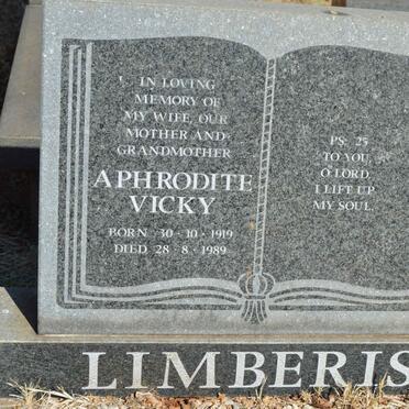 LIMBERIS Aphrodite Vicky 1919-1989