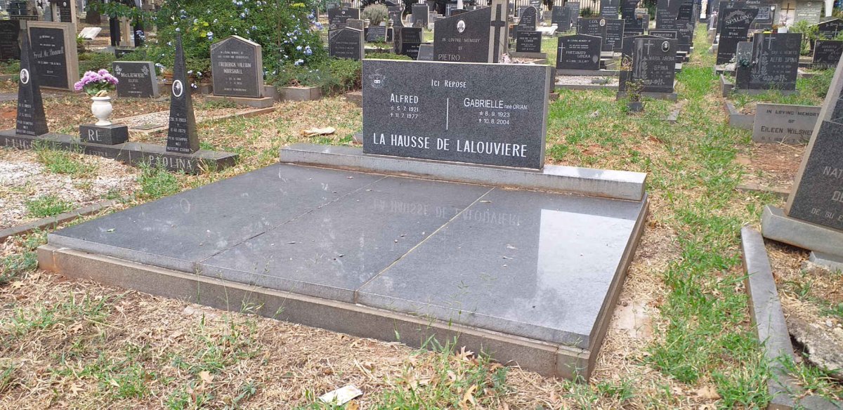 LALOUVIERE Alfred, la Hausse de 1921-1977 & Gabrielle ORIAN 1923-2004
