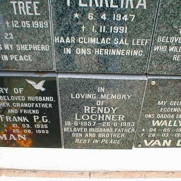 LOCHNER Rendy 1957-1993