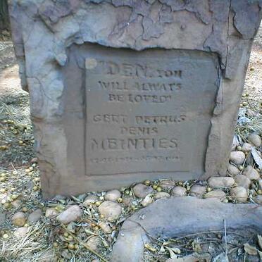 MEINTJES Gert Petrus Denis