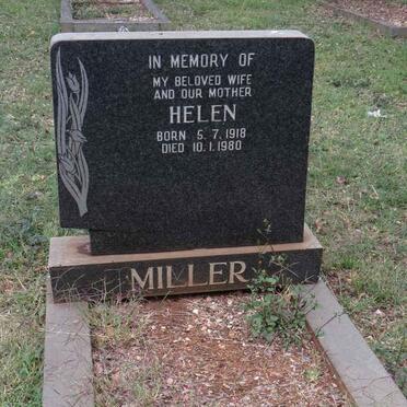 MILLER Helen 1918-1980