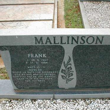 MALLINSON Frank 1907-1984