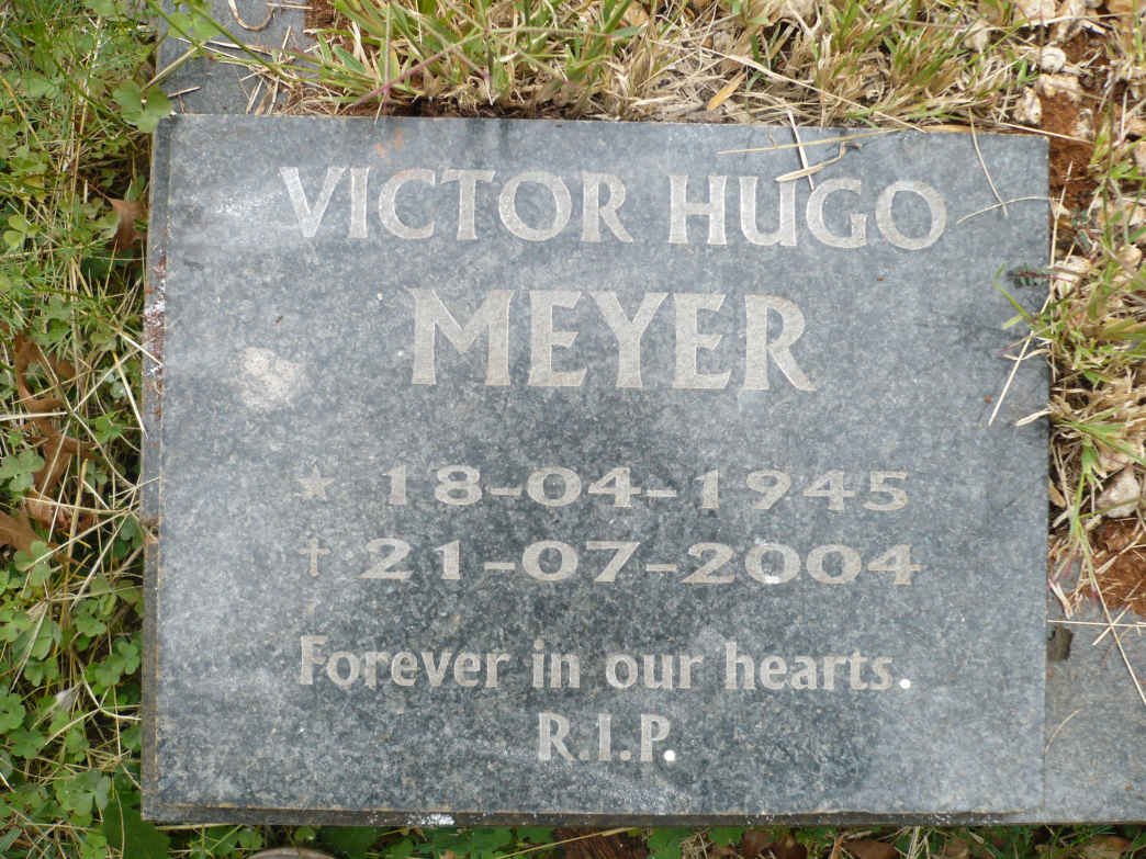 MEYER Hugo 1923-1976 :: MEYER Victor Hugo 1945-2004
