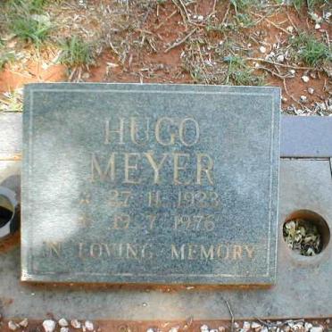 MEYER Hugo 1923-1976