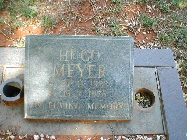 MEYER Hugo 1923-1976