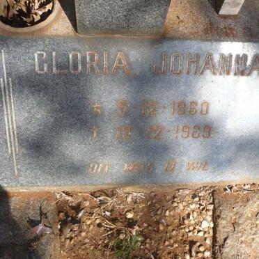 MOOLMAN Henriette 1959-1962 :: MOOLMAN Gloria Johanna 1960-1960