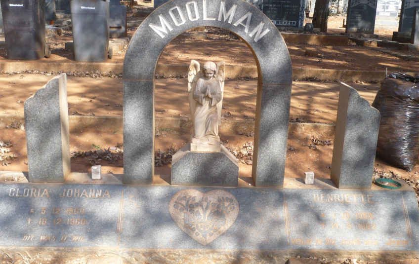 MOOLMAN Henriette 1959-1962 :: MOOLMAN Gloria Johanna 1960-1960