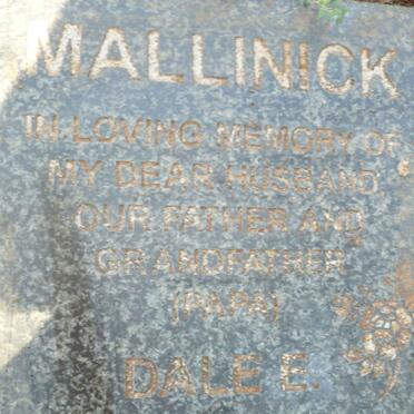 MALLINICK Dale E. 19?0-2002