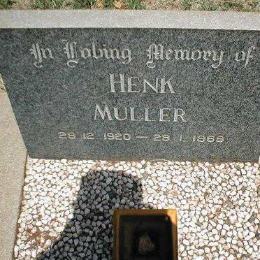 MULLER Henk 1920-1969