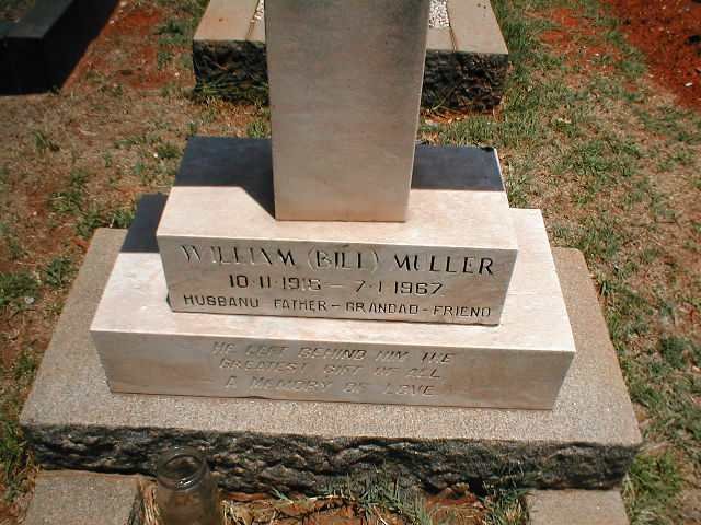 MULLER William 1918-1967