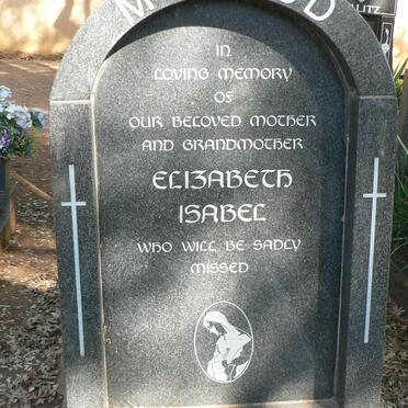 MOHAUD Elizabeth Isabel 1919-1997