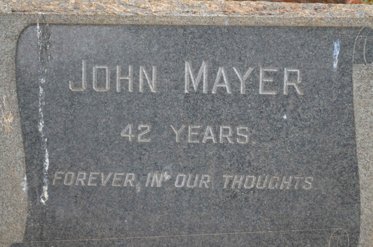MAYER John