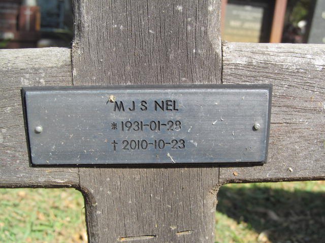 NEL M.J.S. 1931-2010