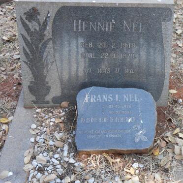 NEL Frans J. 1926-2003 :: NEL Hennie 1948-1970