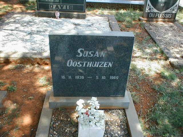 OOSTHUIZEN Susan 1936-1969