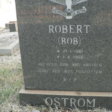 OSTROM Maureen Agnes 1932-2008 :: OSTROM Robert 1961-1982