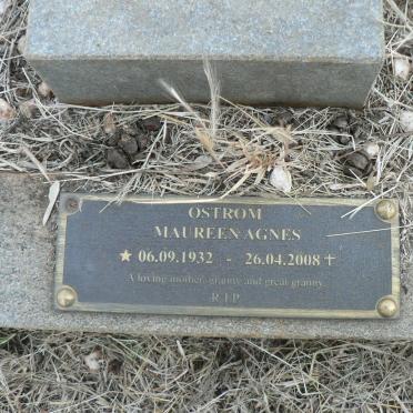 OSTROM Maureen Agnes 1932-2008 :: OSTROM Robert 1961-1982