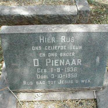 PIENAAR D. 1936-1958