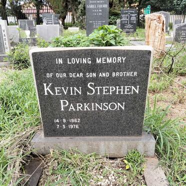 PARKINSON Kevin Stephen 1962-1976