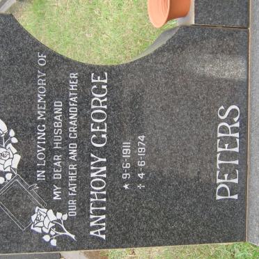 PETERS Anthony George 1911-1974