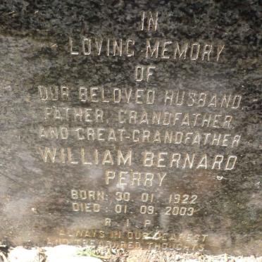 PERRY William Bernard 1922-2003 :: DILLON Gary Andrew 1965-2002 _2