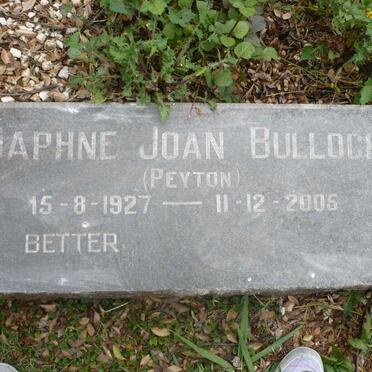 PEYTON Owen Frank 1925-1969 :: BULLOCK Daphne Joan, PEYTON 1927-2005