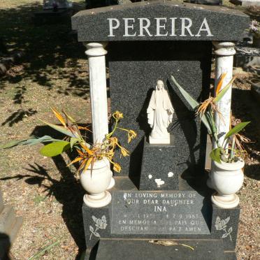PEREIRA Ina 19??-1983