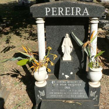 PEREIRA Ina 1973-1983