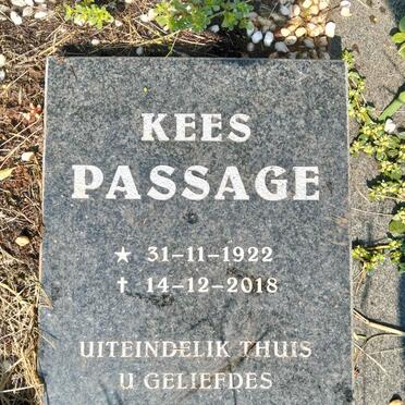 PASSAGE Kees 1922-2018